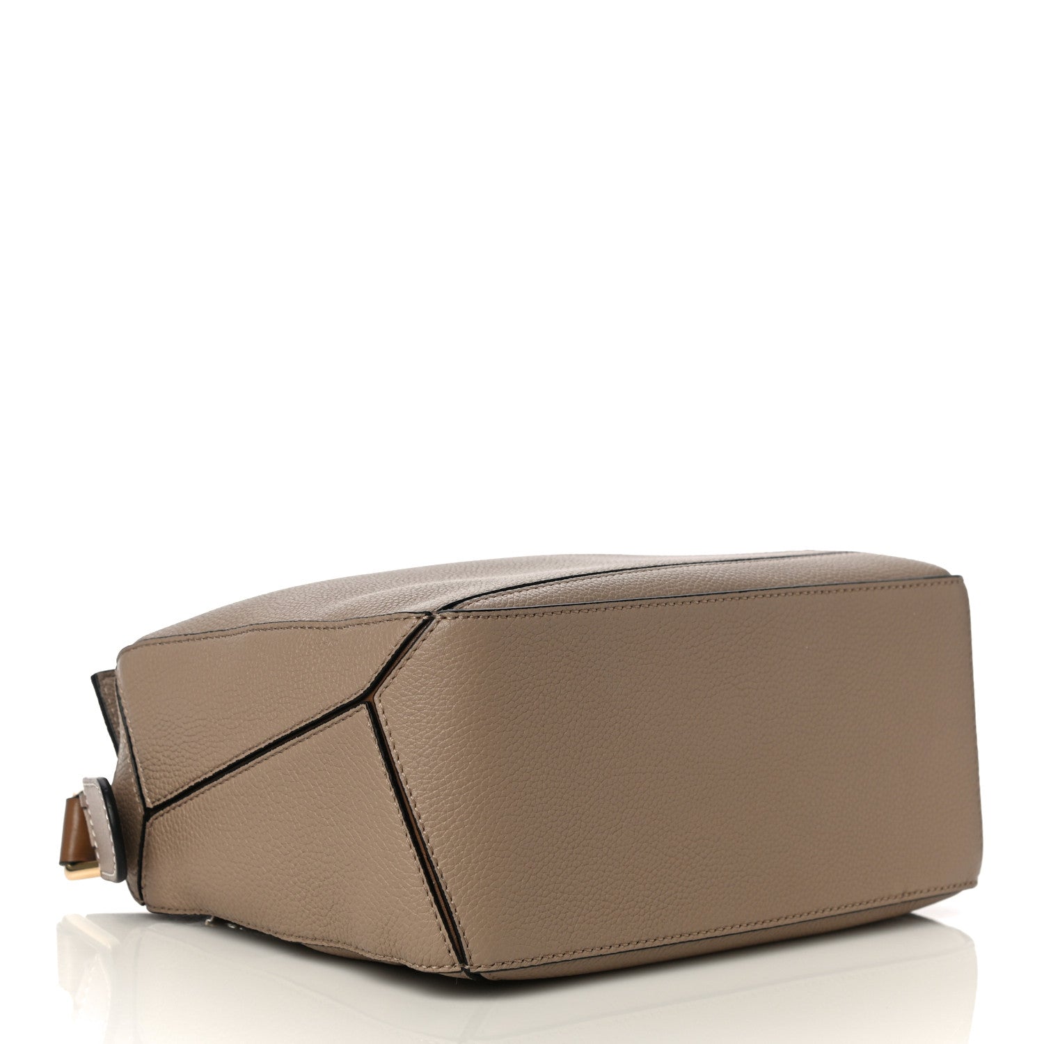 Loewe Grained Calfskin Small Puzzle Bag Sand Mink 4 of 9