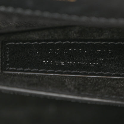 Saint Laurent Smooth Calfskin Medium Classic Monogram Kate Tassel Satchel Black 7 of 15