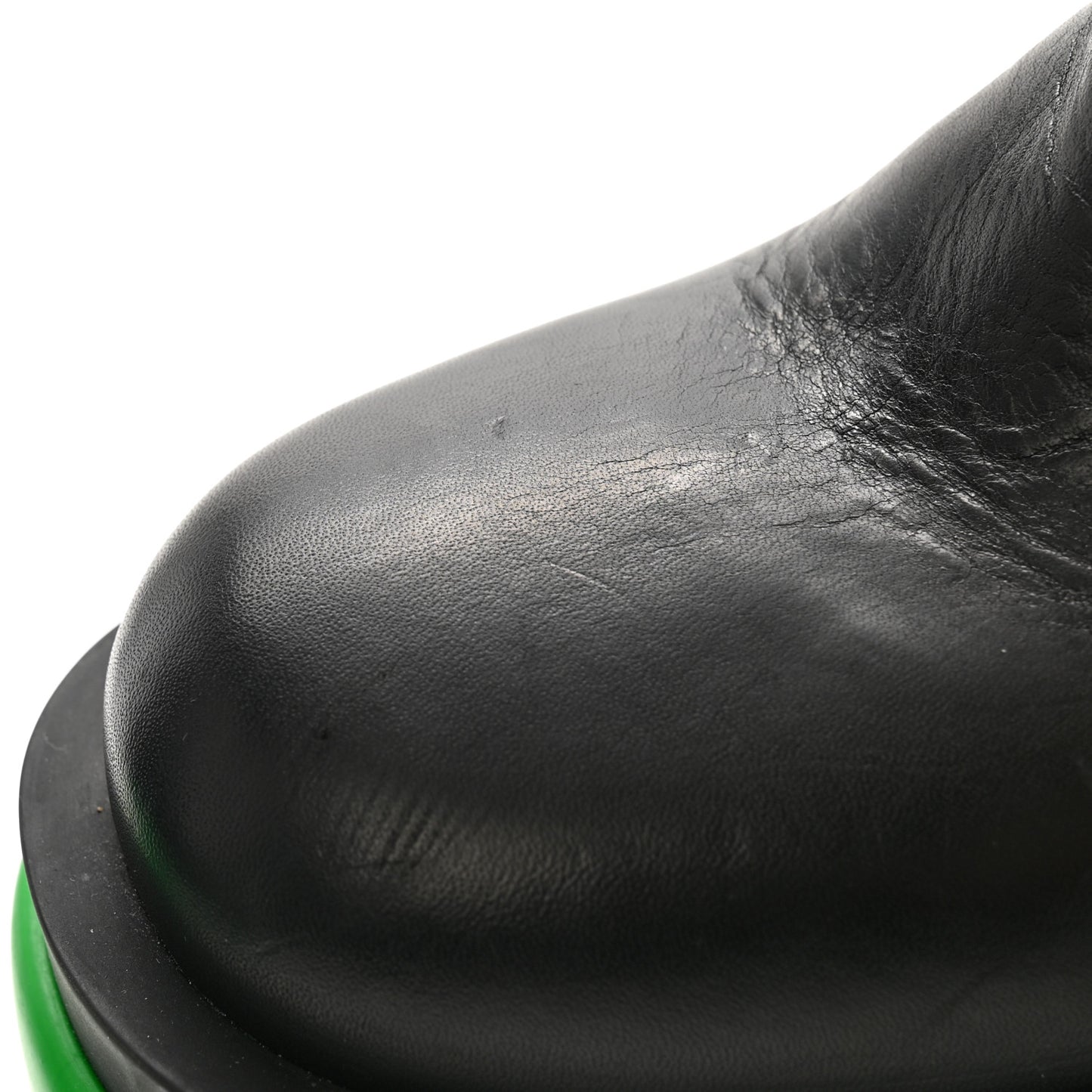 Calfskin The Flash Chelsea Boots 36 Pistachio