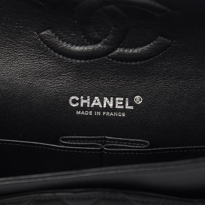 Chanel Lambskin Quilted Medium Double Flap Black 6 of 13