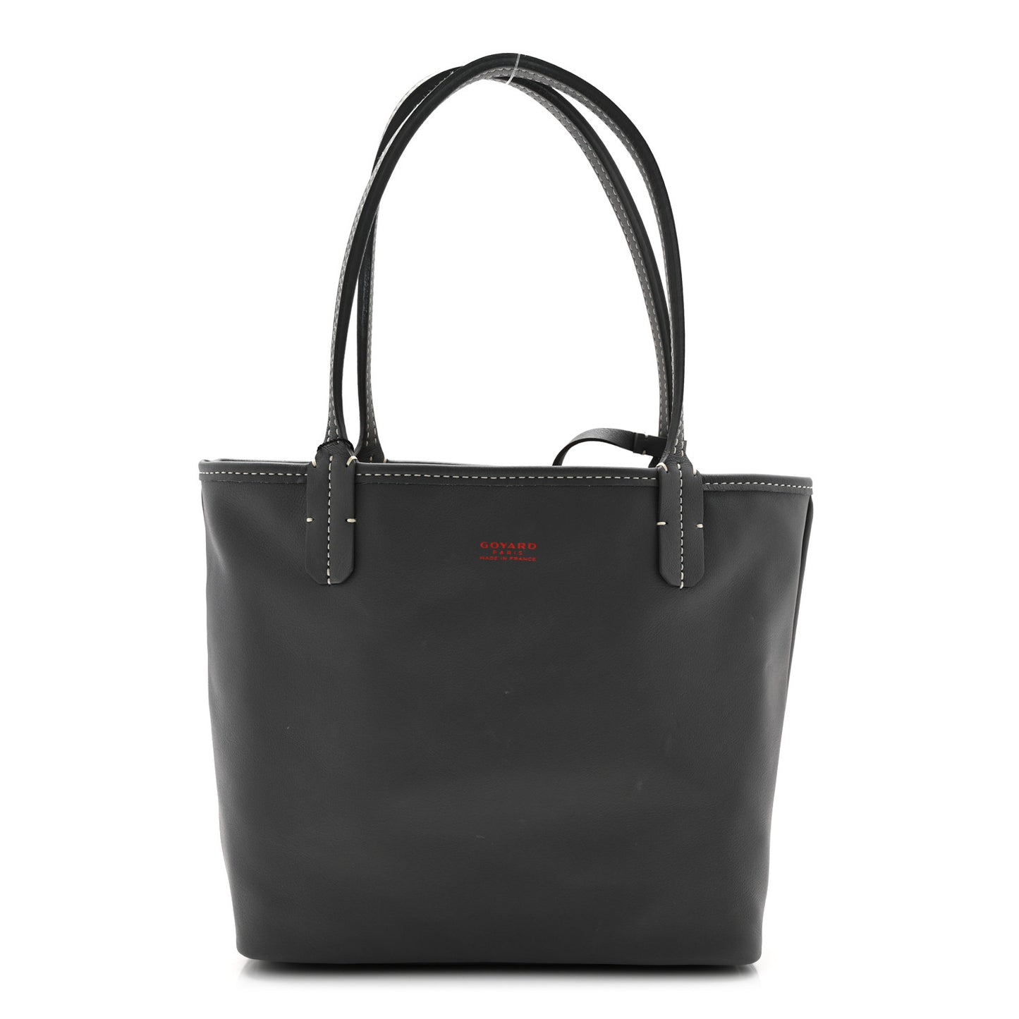 Goyardine Reversible Mini Anjou Grey