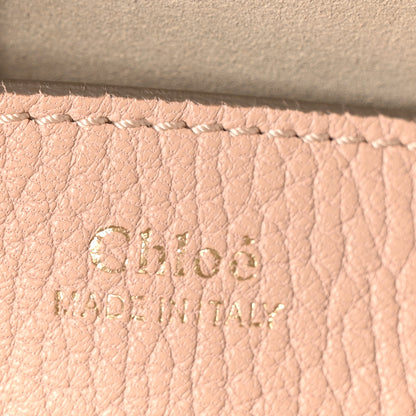 Chloe Grained Lambskin Drew Shoulder Bag Cement Pink 6 of 10