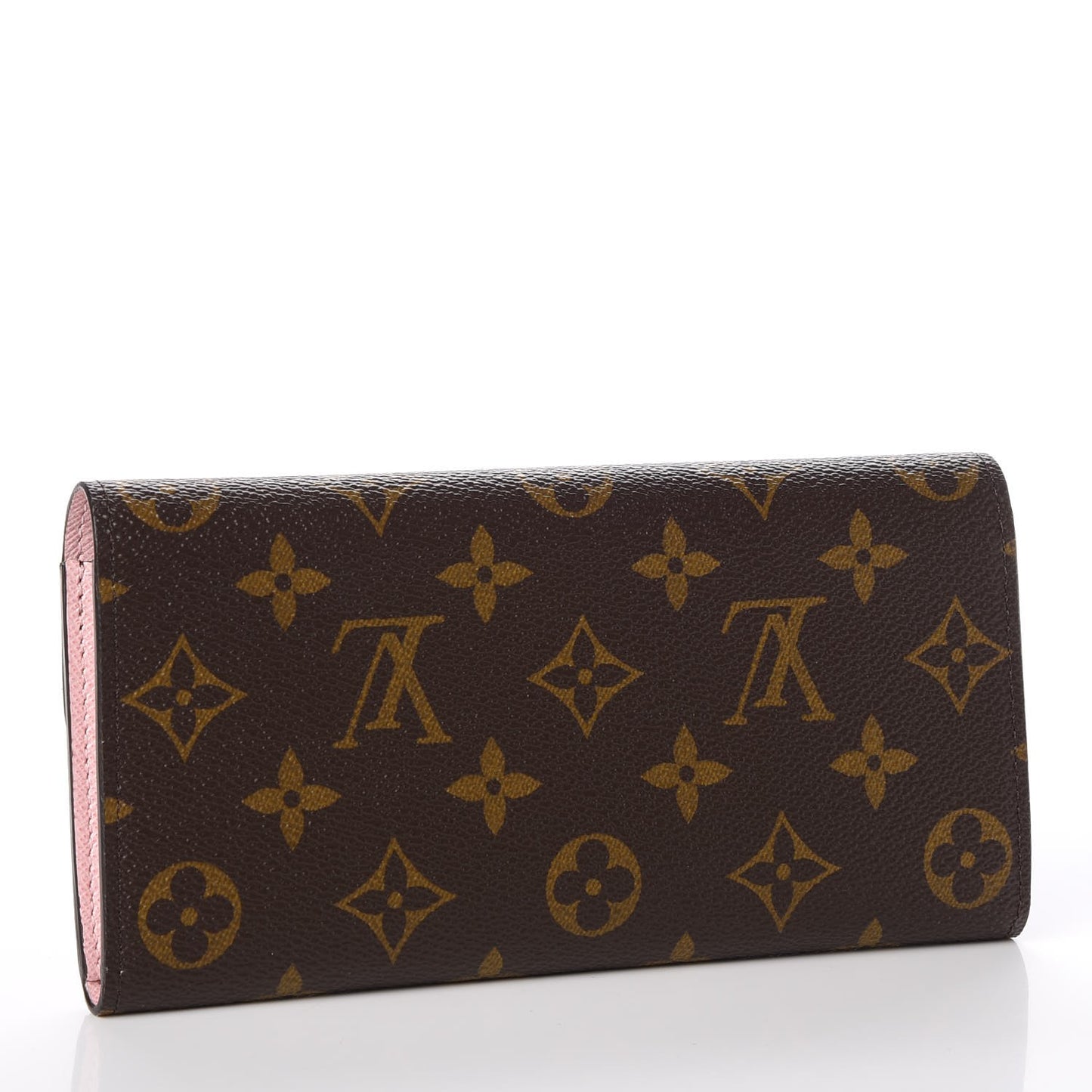 Monogram Emilie Wallet Rose Ballerine