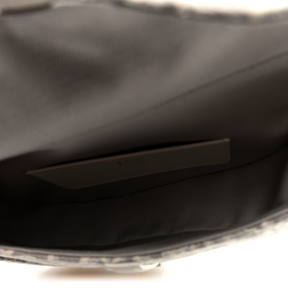 Christian Dior Oblique Mini Saddle Bag With Strap Latte Grey 5 of 9