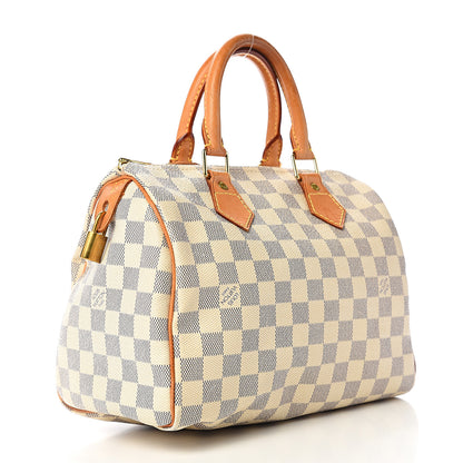 Louis Vuitton Damier Azur Speedy 25 2 of 11