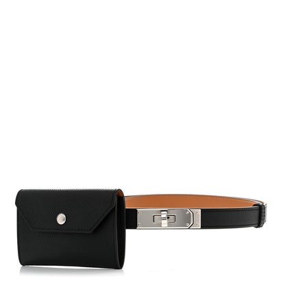 Hermes Epsom Kelly Pocket Belt Black 1 of 4