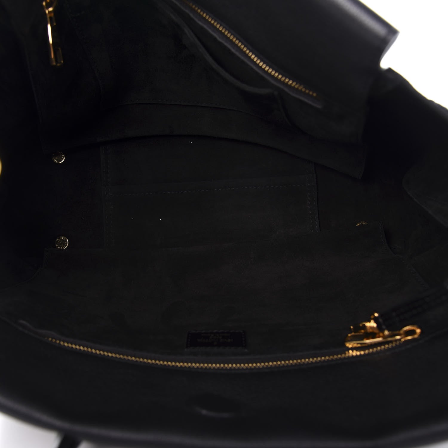 Louis Vuitton Veau Cachemire Tote W PM Black 4 of 9