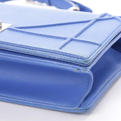 Christian Dior Lambskin Medium Diorama Flap Bag Blue 17 of 22
