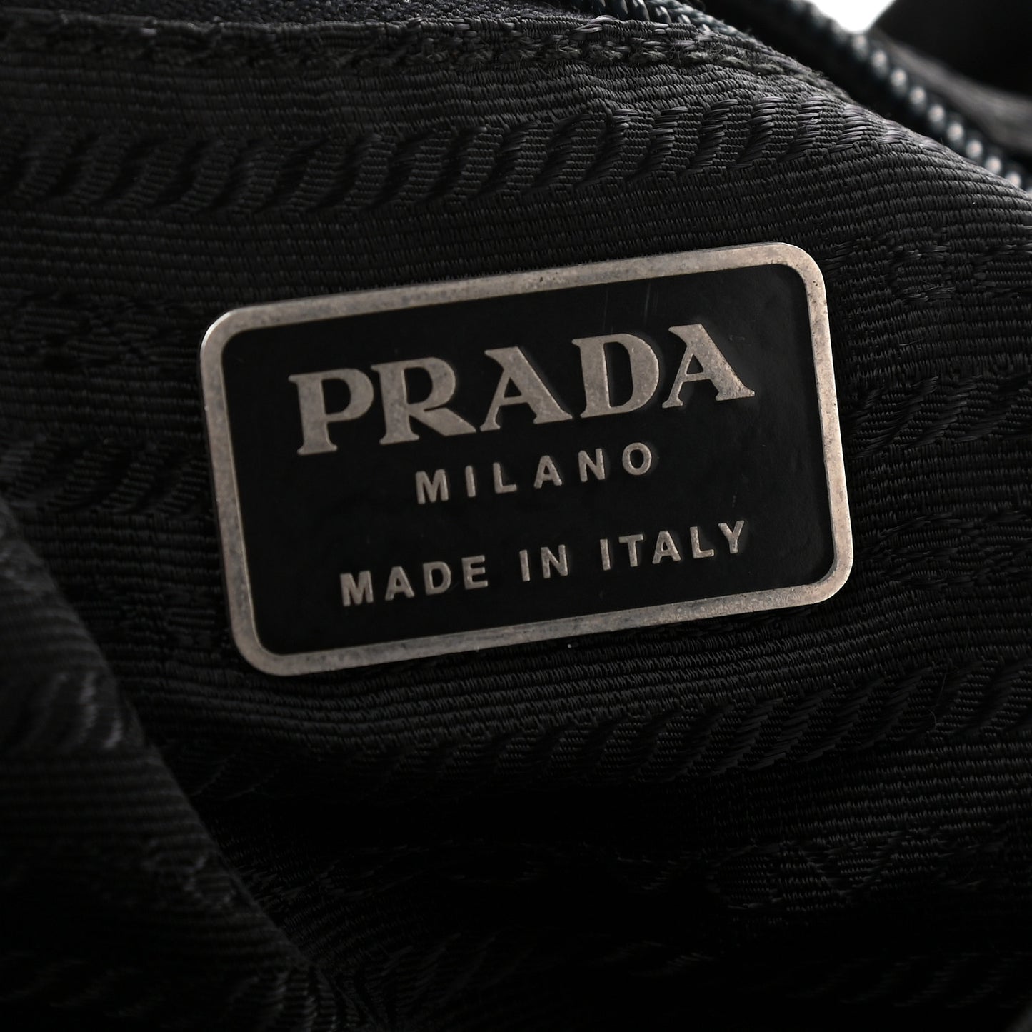 Nylon Vela Medium Backpack Black