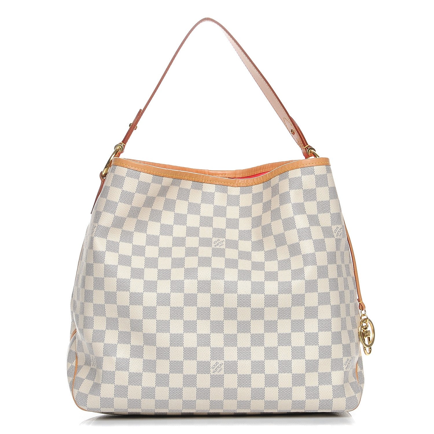 Louis Vuitton Damier Azur Delightful MM Pink 1 of 8