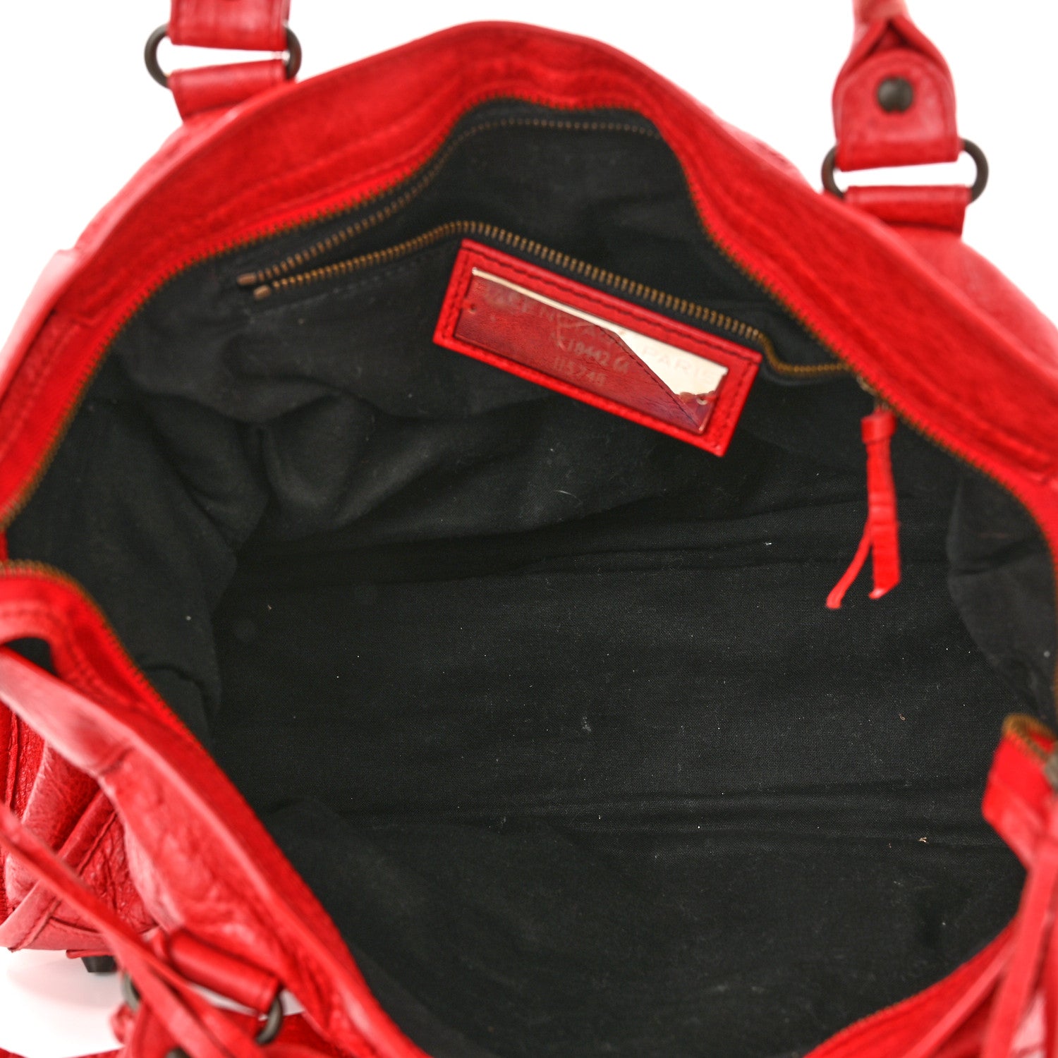 Balenciaga Agneau Classic Hardware City Coquelicot 4 of 11
