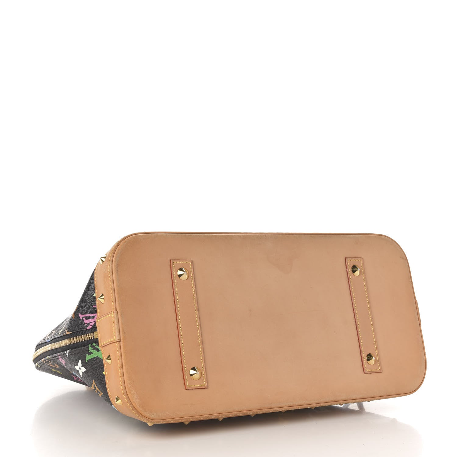 Louis Vuitton Monogram Multicolor Alma GM Black 4 of 13