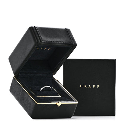 Graff 18K White Gold Diamond Laurence Graff Signature Band Ring 49 4.75 5 of 5