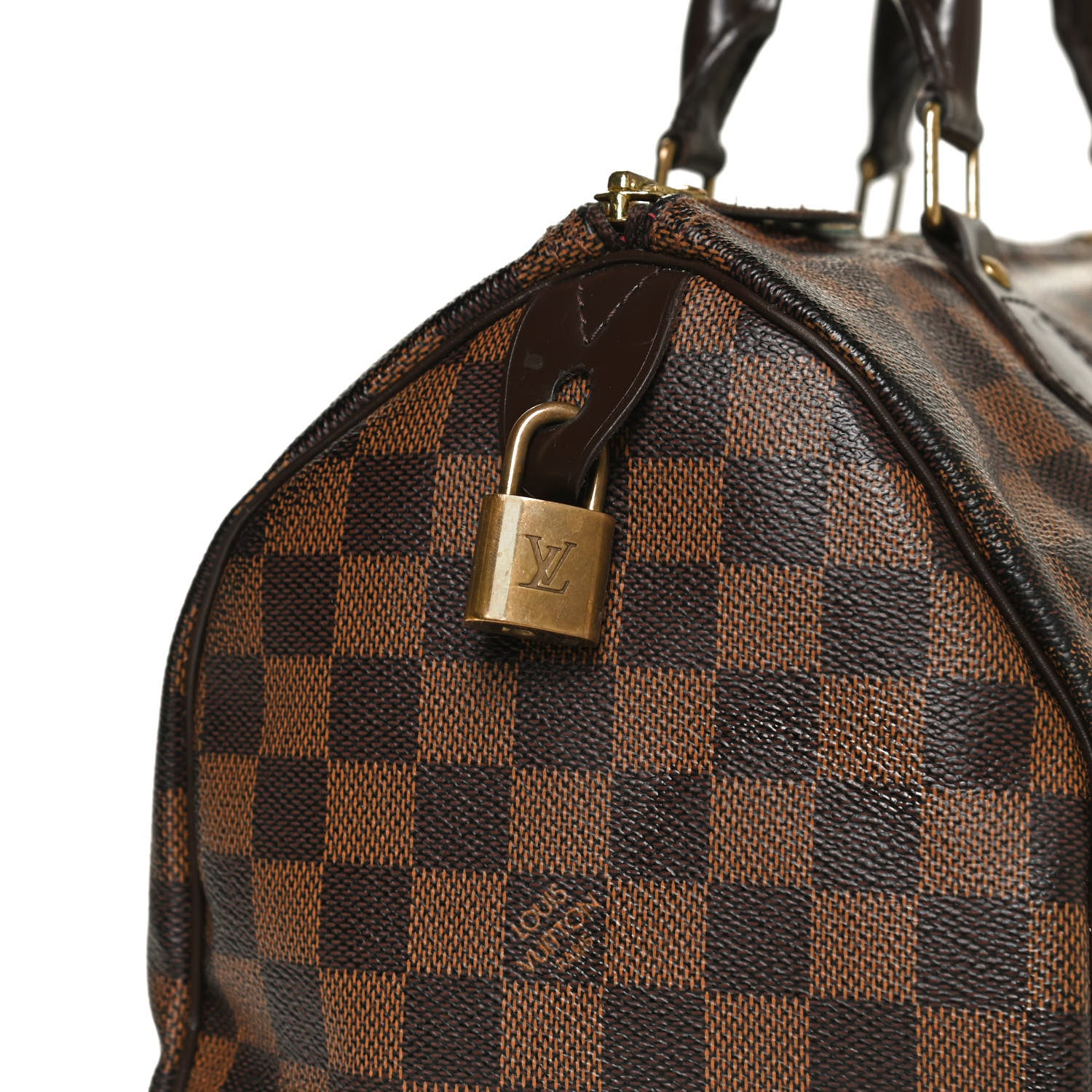 Louis Vuitton Damier Ebene Speedy 30 11 of 13