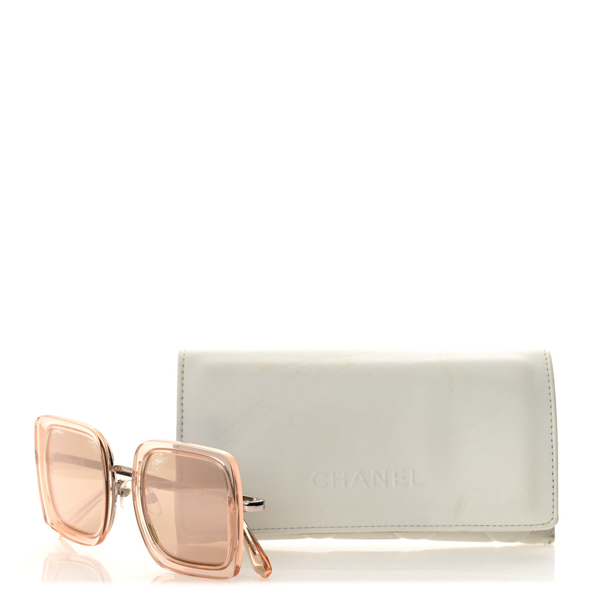 Mirror Square Sunglasses 4240 Pink