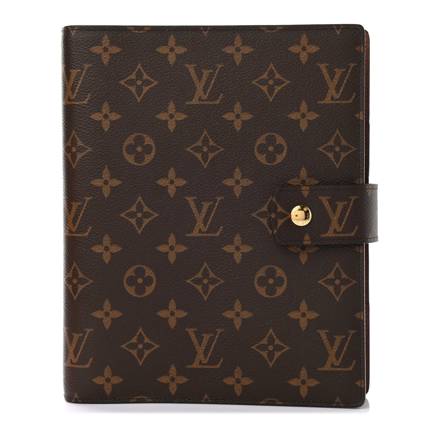 Monogram Large Ring Agenda Cover