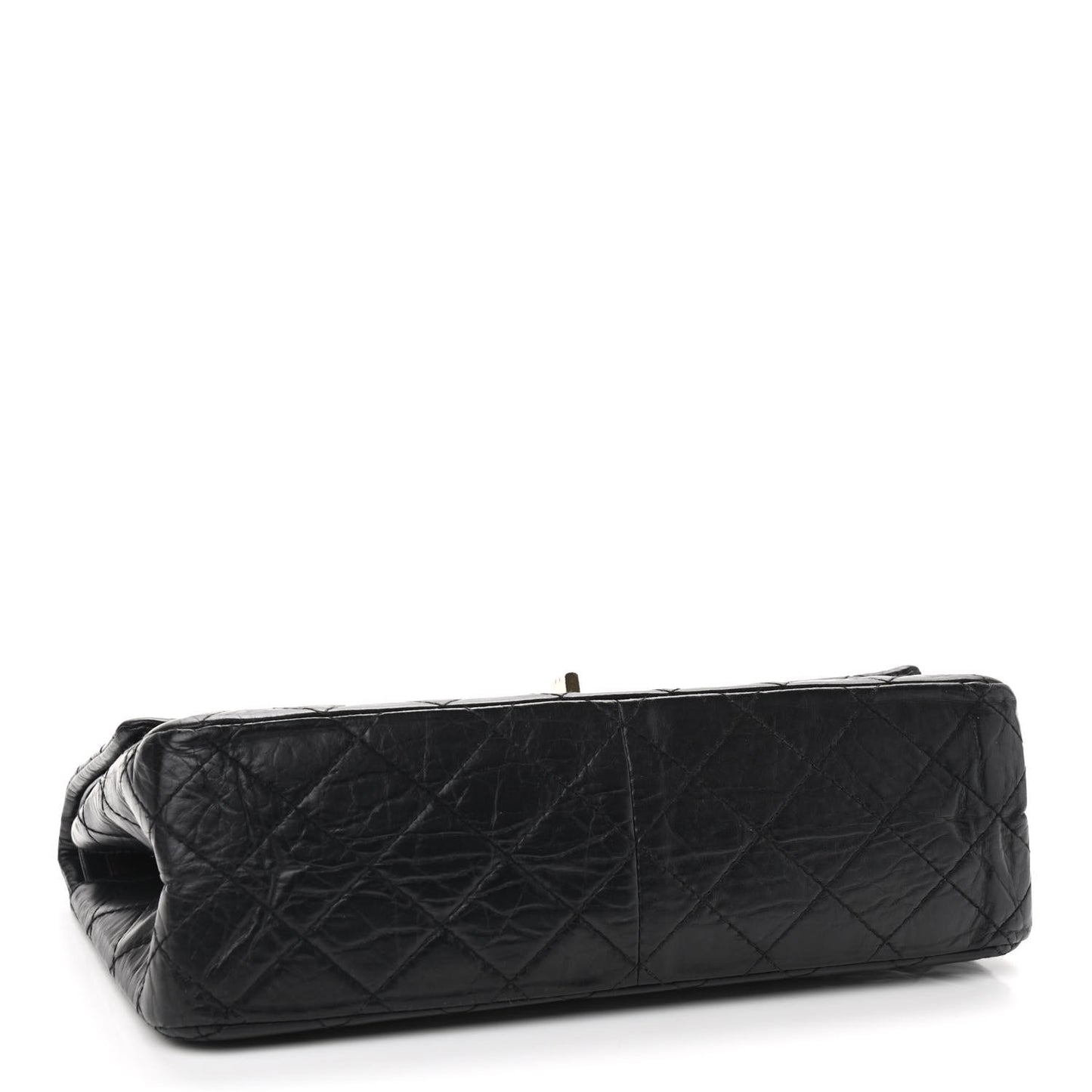 Aged Calfskin Quilted 2.55 Reissue 226 Flap Black