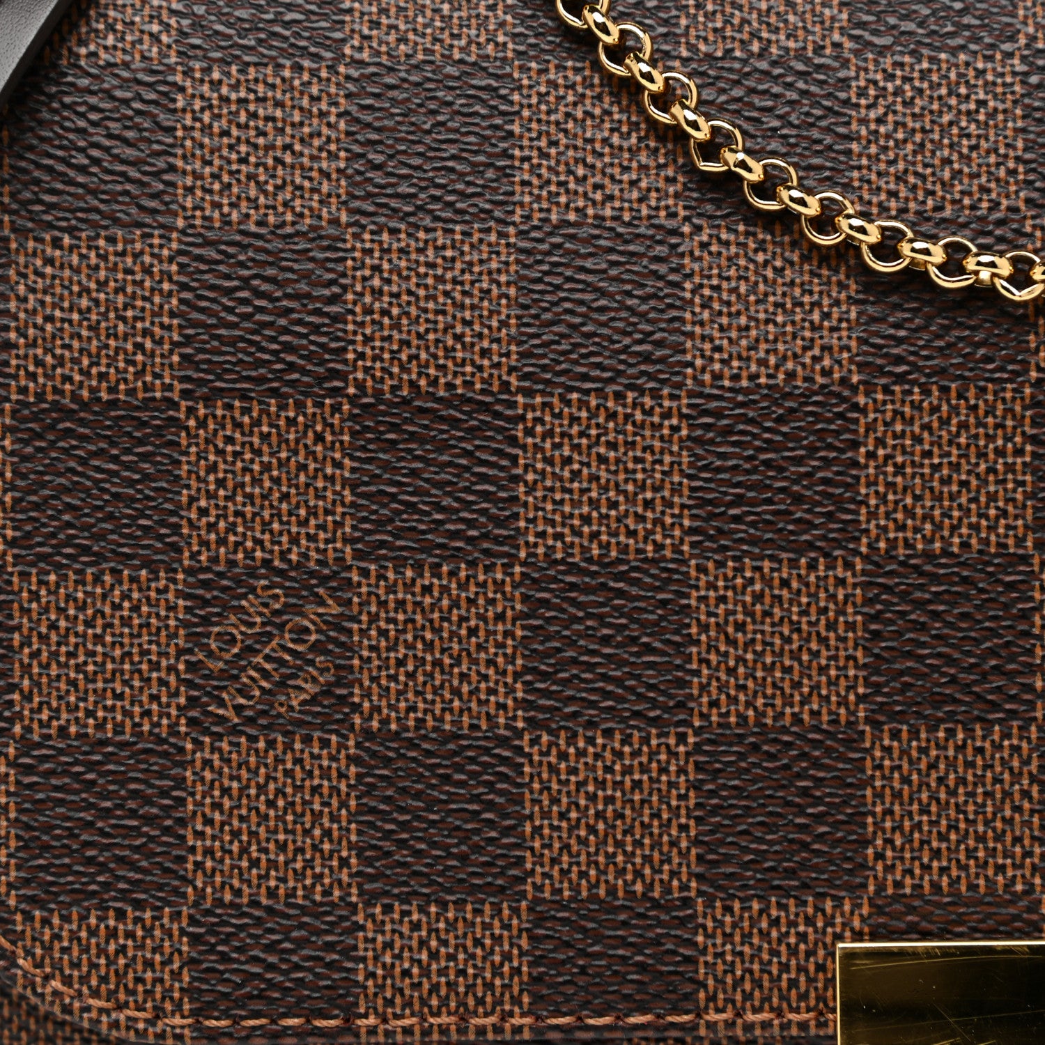 Louis Vuitton Damier Ebene Favorite MM 7 of 11