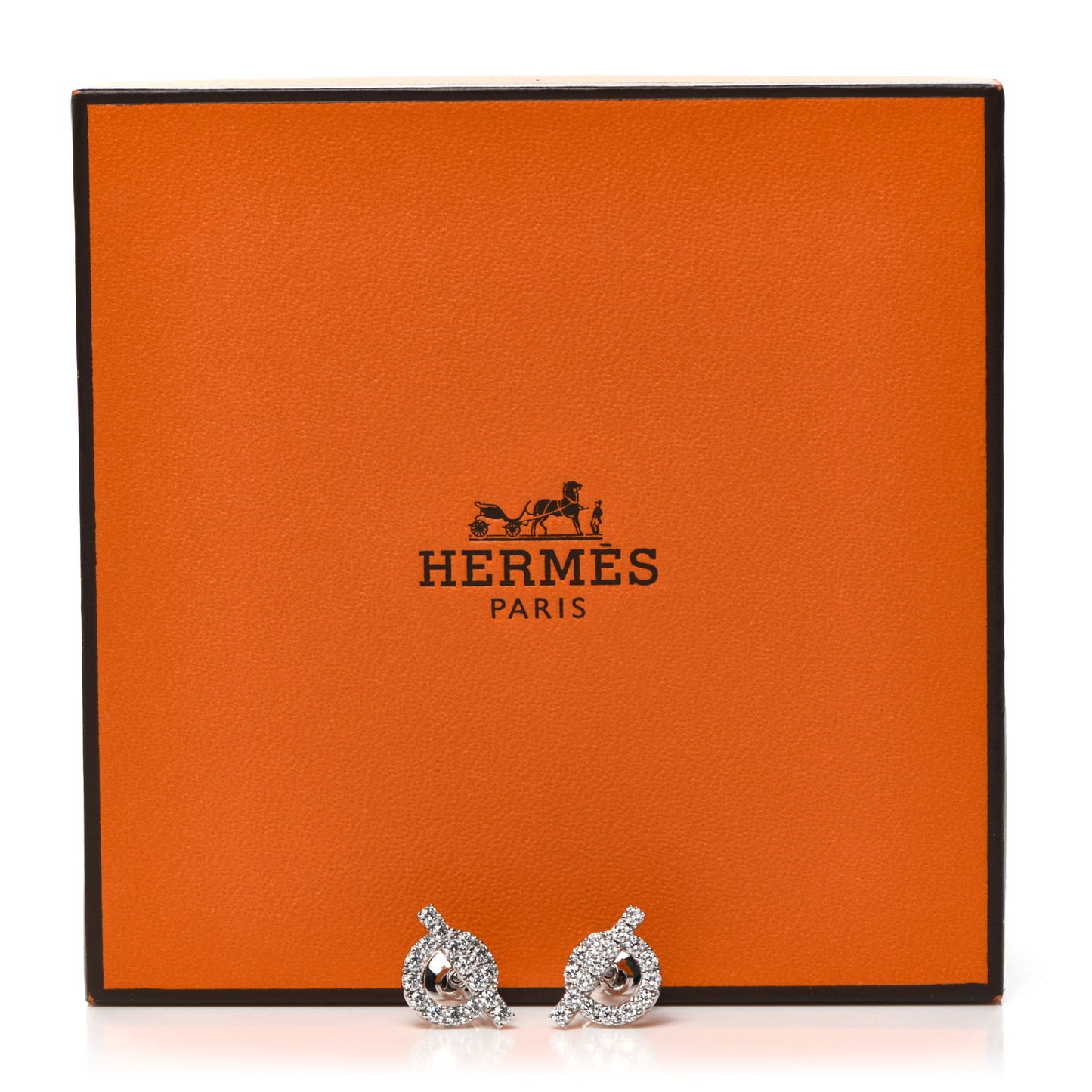 18K White Gold Diamond Finesse Earrings