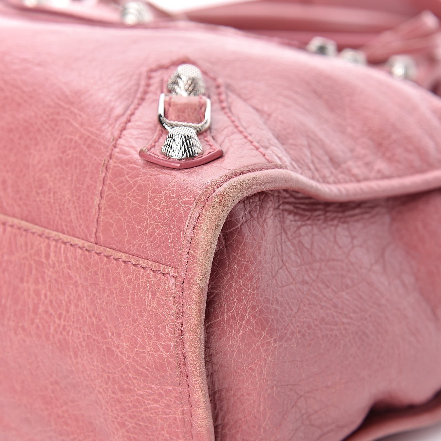 Agneau Giant 12 Silver Hardware City Rose Bruyere