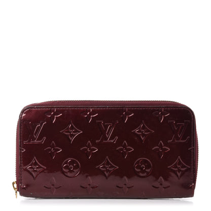 Louis Vuitton Vernis Zippy Wallet Rouge Fauviste 1 of 7