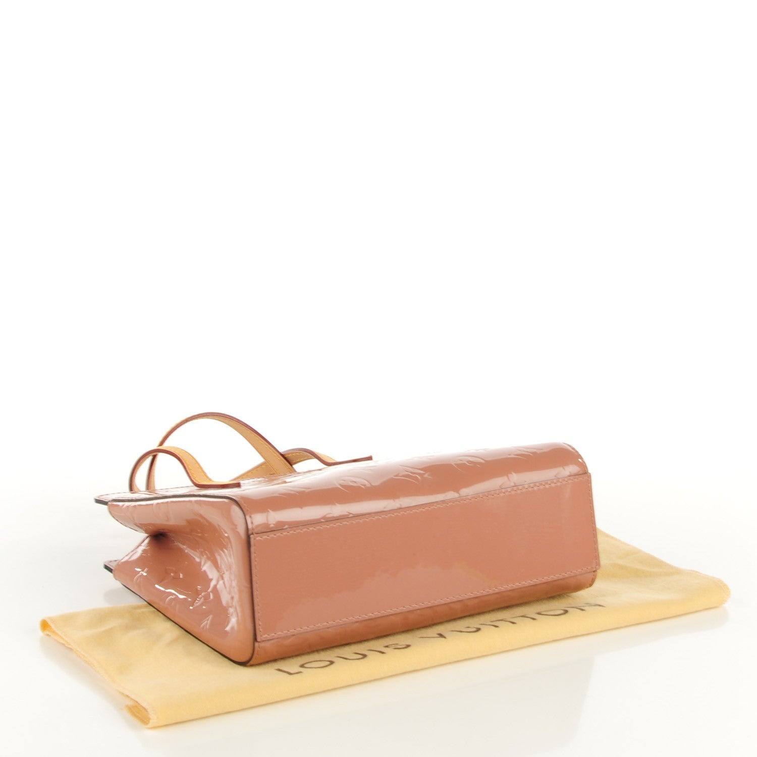 Louis Vuitton Vernis Catalina BB Rose Velours 4 of 9