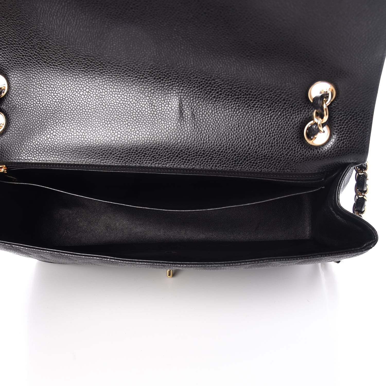 Chanel Caviar Quilted Maxi Single Flap Black 5 of 10
