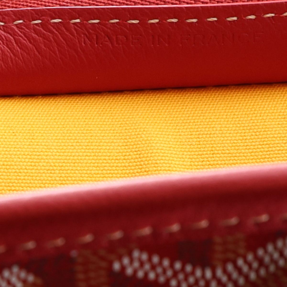 Goyardine Jouvence Toiletry Pouch MM Red