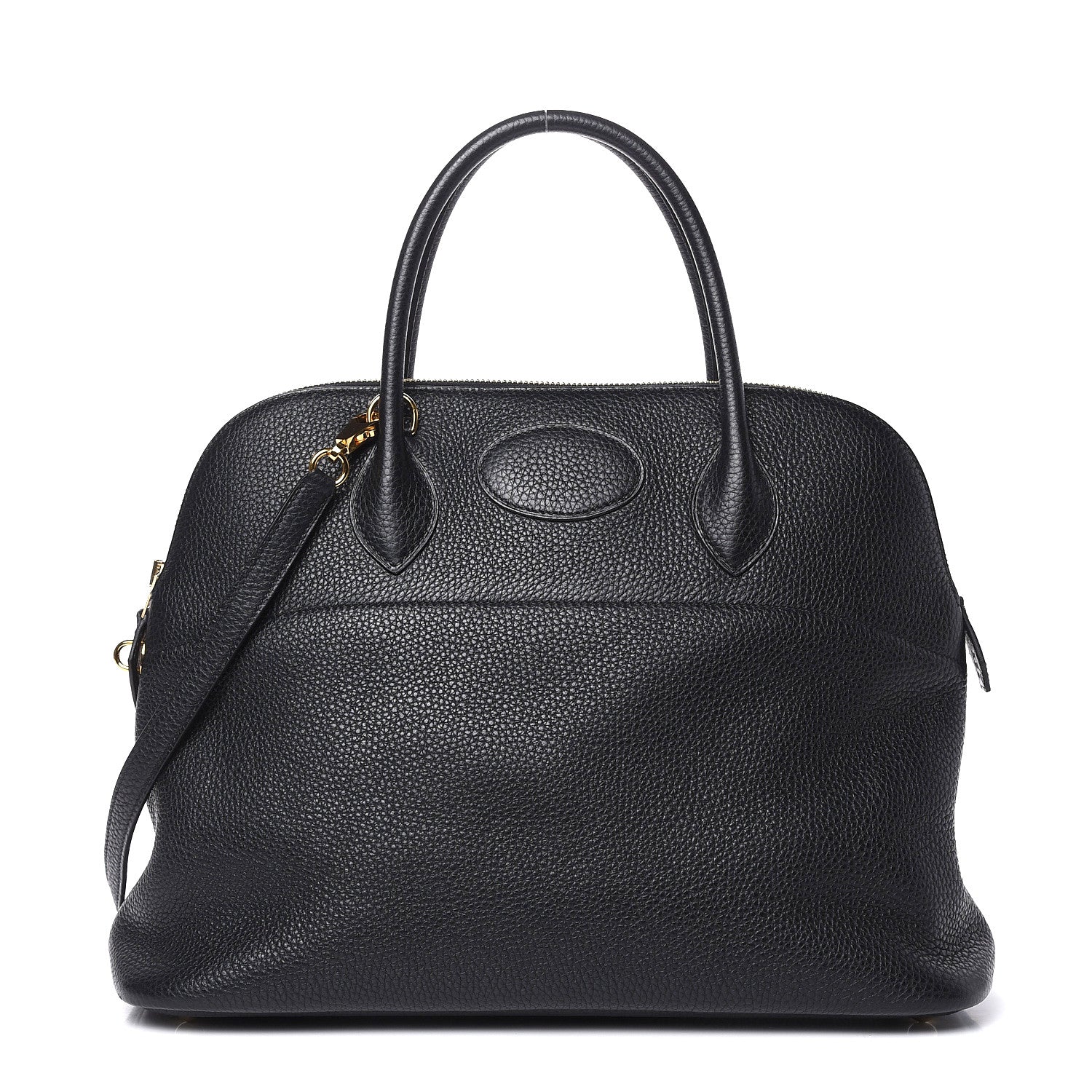 Hermes Taurillon Clemence Bolide 35 Black 1 of 11