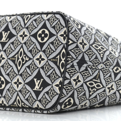 Louis Vuitton Jacquard Since 1854 Neverfull MM Grey 10 of 12