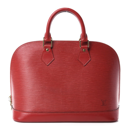 Louis Vuitton Epi Alma PM Castillan Red 1 of 13
