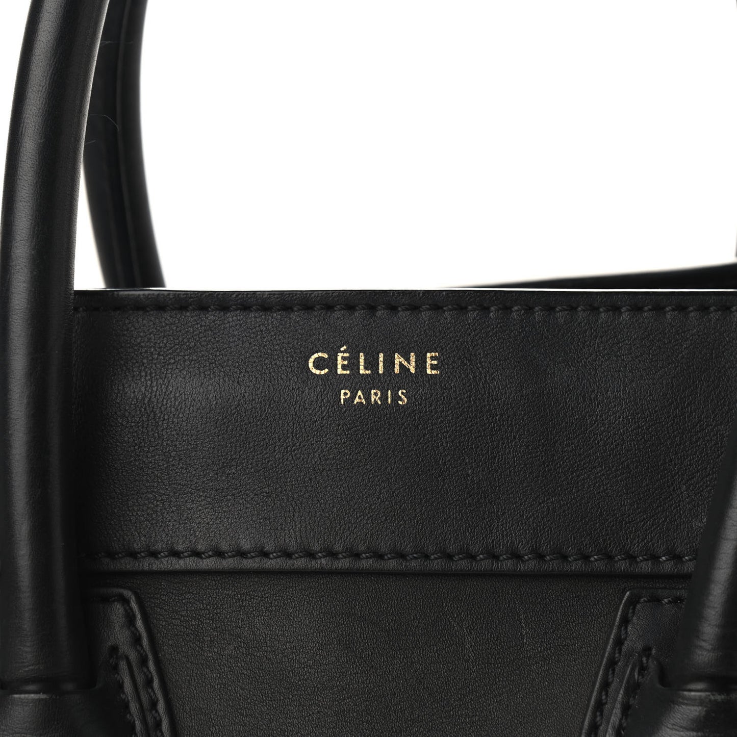 Smooth Calfskin Mini Luggage Black