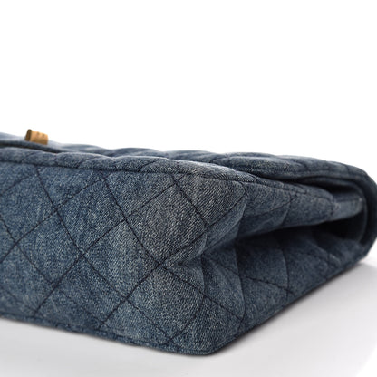 Chanel Denim Quilted 2.55 Reissue 226 Flap Dark Blue 10 of 10