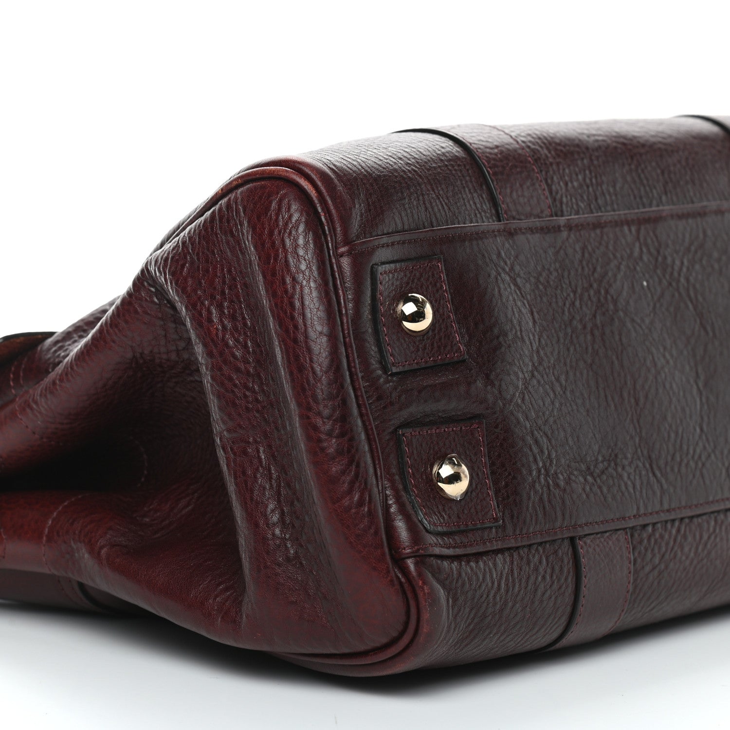 Mulberry Natural Leather Bayswater Oxblood 8 of 10