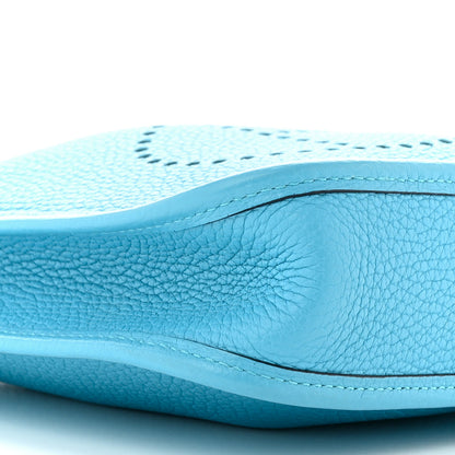 Hermes Taurillon Clemence Evelyne TPM Bleu du Nord 9 of 10