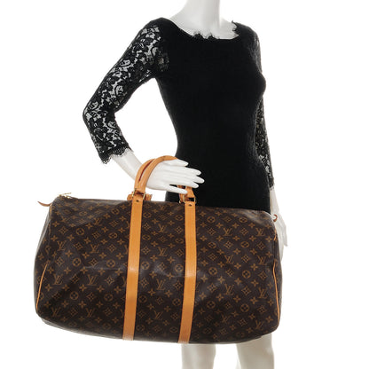 Louis Vuitton Monogram Keepall 55 2 of 8