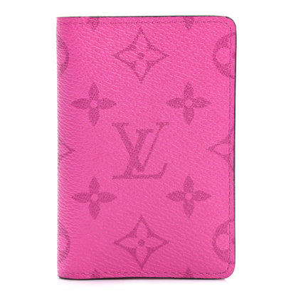 Louis Vuitton Taigarama Pocket Organizer NM Fuchsia 1 of 6