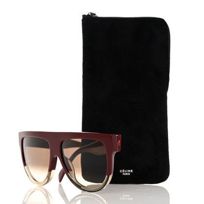 Celine Shadow Sunglasses CL 41026/S Burgundy 7 of 7