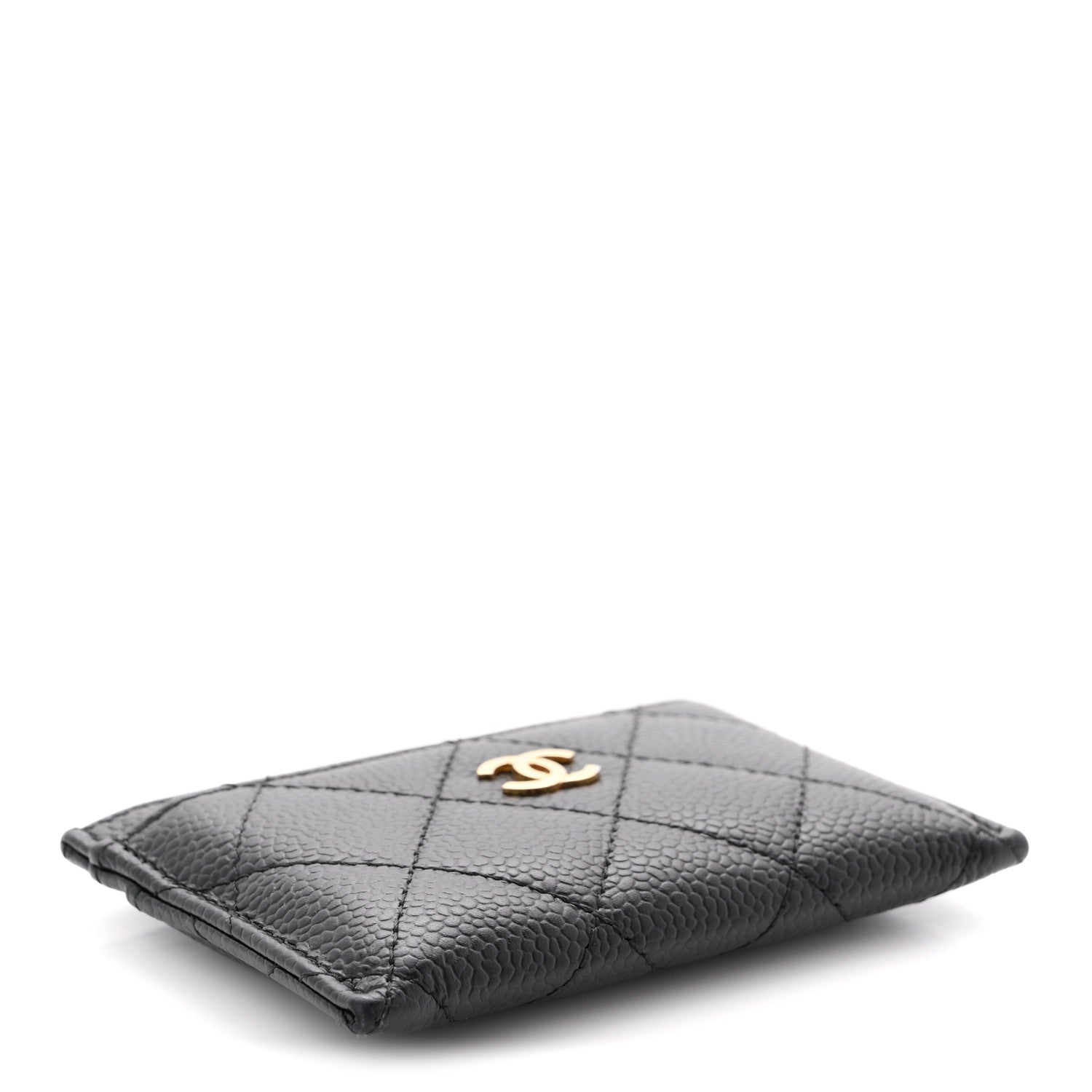 Chanel Caviar Quilted Card Holder Black 4 of 9