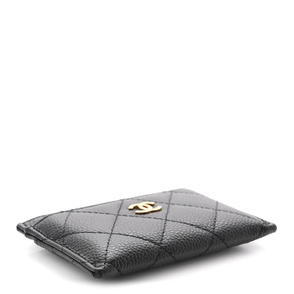 Chanel Caviar Quilted Card Holder Black 4 of 9