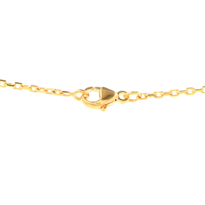 Hermes Lacquered Gold Pop H Pendant Necklace Black 6 of 7