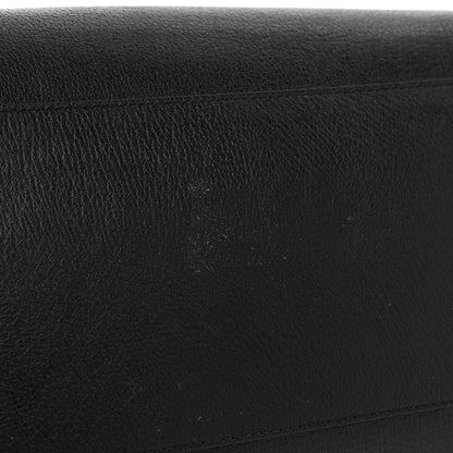 Gucci Grained Calfskin Web Crystal Butterfly Stripe Large Totem Top Handle Bag Black 10 of 15