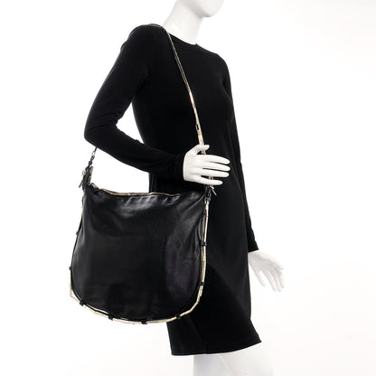 Valentino Garavani Vitello Hobo Black 2 of 8