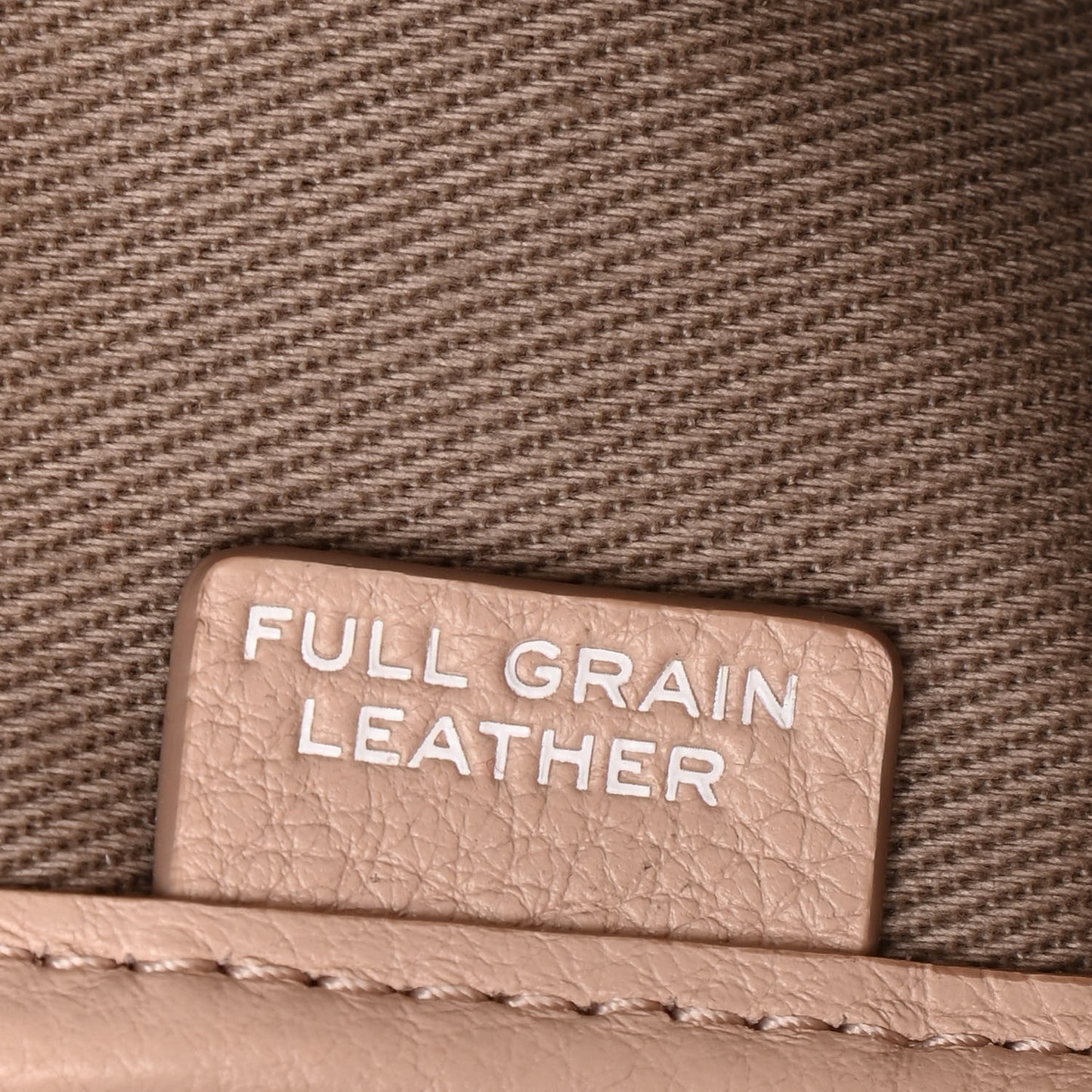 Grained Calfskin Small The Tote Bag Rose Dust