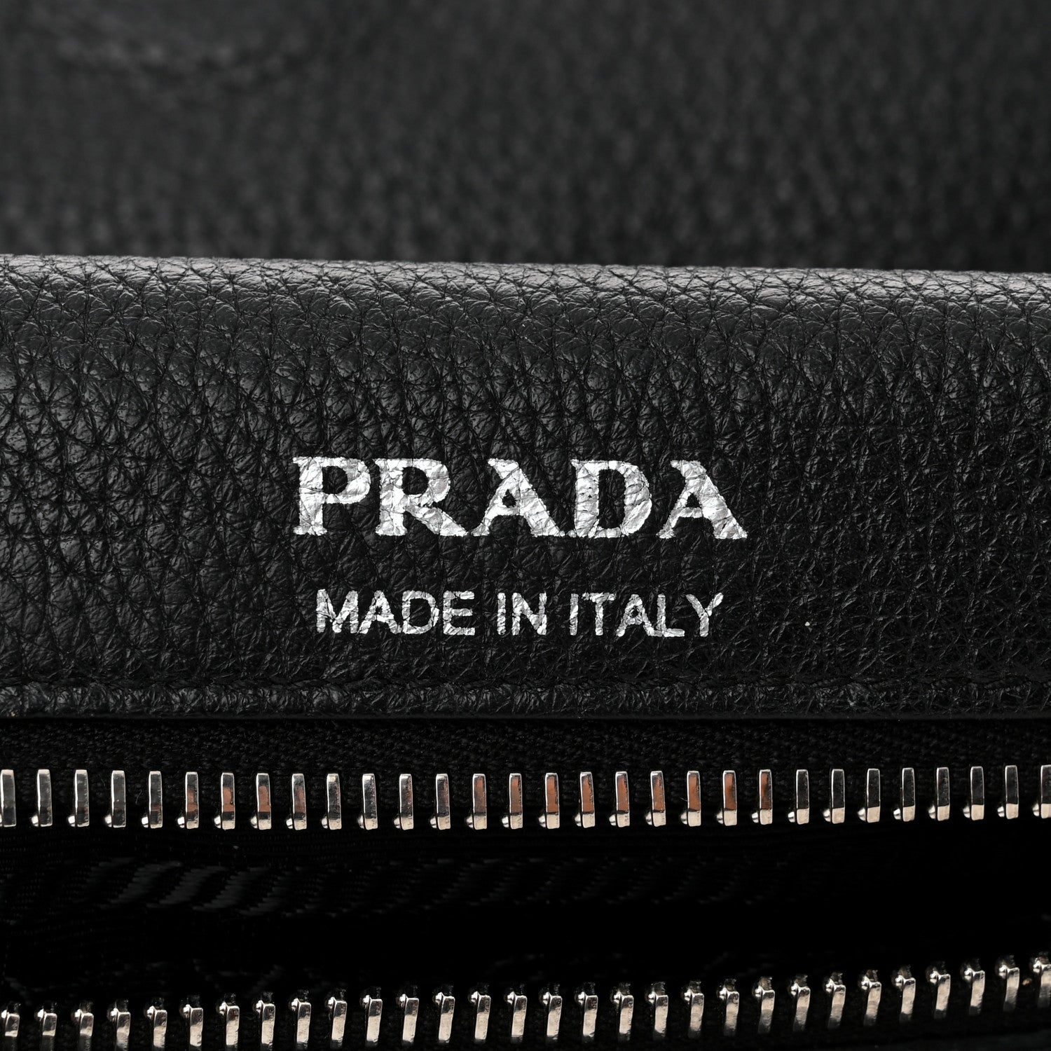 Prada Vitello Daino Soft Flap Crossbody Black 6 of 11