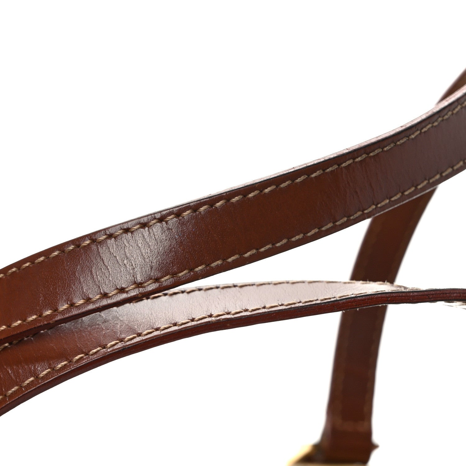 Burberry Haymarket Check Barrel Bag Brown 13 of 13