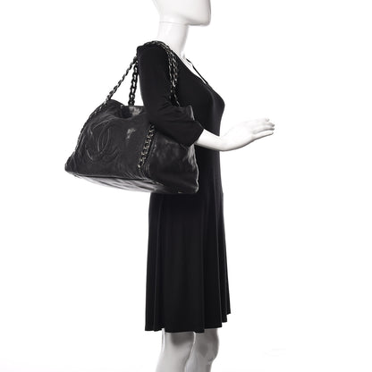 Chanel Calfskin East West Modern Chain Tote Black 2 of 9