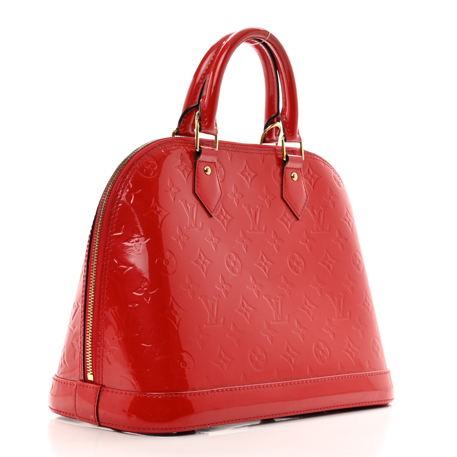 Louis Vuitton Vernis Alma PM Cherry 3 of 11
