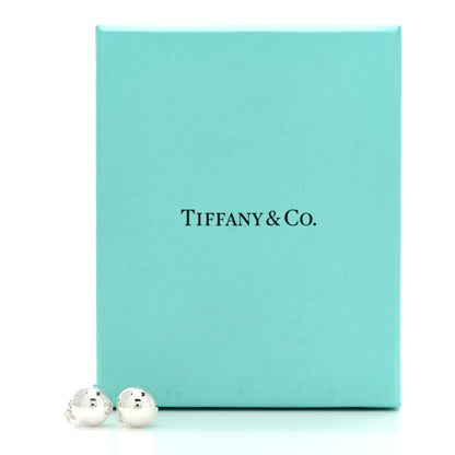 Tiffany Sterling Silver 10mm HardWear Ball Earrings 5 of 5