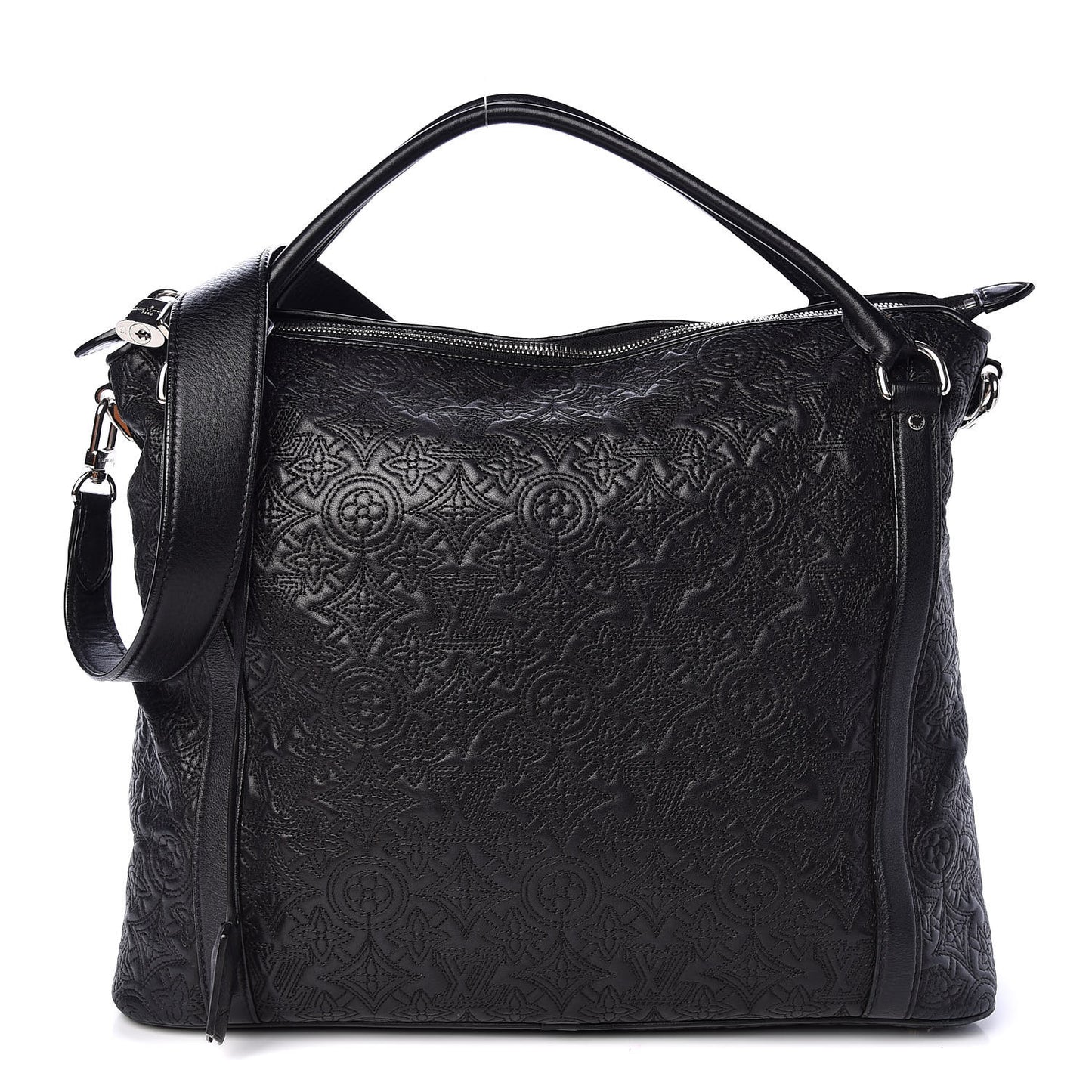 Monogram Lambskin Antheia Ixia MM Black